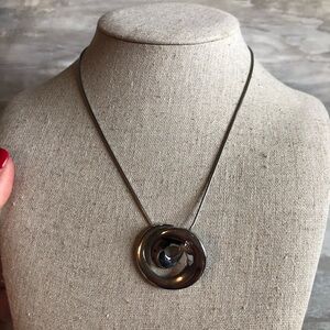 Morellato Sterling silver diamond necklace